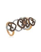 Le Vian Red Carpet Vanilla Diamonds, Chocolate Diamonds & 14k Two-toned Gold Ring