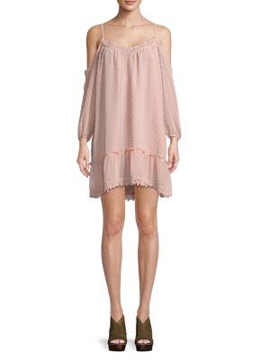 Bb Dakota Cold-shoulder Day Dress