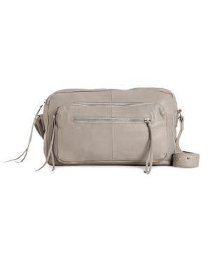 Day And Mood Pearl Leather Shoulder Bag