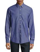 Strellson Casual Modern-fit Textured Woven Shirt