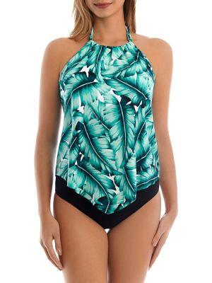 Magicsuit Lanai Nicole Halter Tankini Swim Top