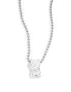 Alex Woo Sterling Silver Lucky Cat Icon Necklace
