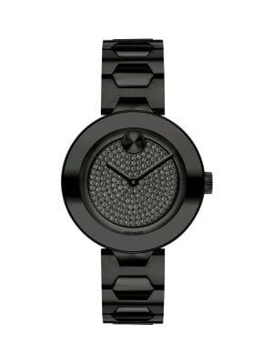 Movado Bold Bold Black Ion-plated Bracelet Watch