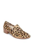 Steven By Steve Madden Iona Leopard Calf Hair Loafers