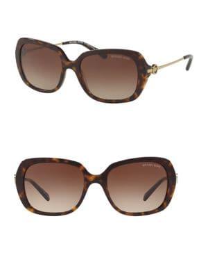 Michael Kors Carmel 54mm Rectangular Sunglasses