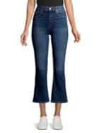 7 For All Mankind High-rise Cropped Flare Jeans
