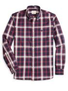 Brooks Brothers Red Fleece Plaid Slim-fit Button-down Shirt