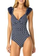 Anne Cole Printed One-piece Swimsuit