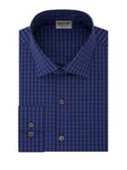 Kenneth Cole Reaction Checkered Slim-fit Dress Shirt