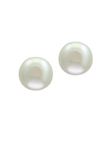 Effy 12mm Fresh Water Pearls And 0.925 Sterling Silver Stud Earrings