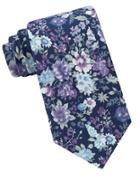Lord & Taylor The Mens Shop Floral Printed Silk Tie