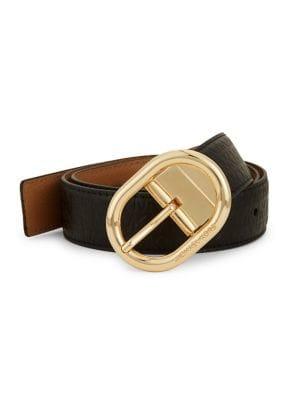 Michael Michael Kors Reversible Mk Stamped Belt