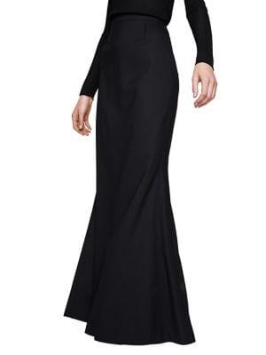 Mango Pleated Long Skirt
