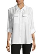 Two By Vince Camuto Button-front Utility Shirt