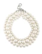 Carolee Faux Pearl Graduated Necklace