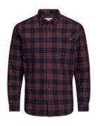 Jack & Jones Plaid Cotton Button-down Shirt