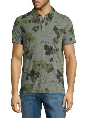Michael Kors Camo Floral Polo
