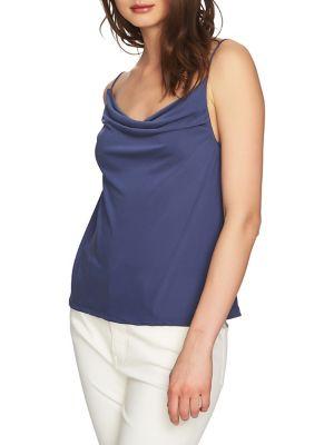 1.state Spaghetti Strap Cowlneck Camisole