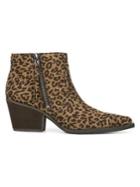 Circus By Sam Edelman Whistler Leopard-print Zip Booties