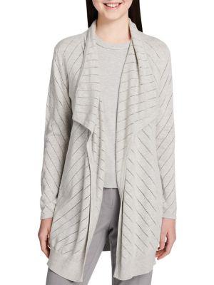 Calvin Klein Stitched Flyaway Cardigan