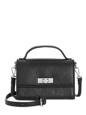 Steve Madden Basic Textured Satchel Crossbody Bag