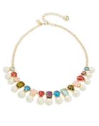 Kate Spade New York Faux Pearl And Stone Statement Necklace