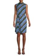 Dorothy Perkins Striped Tie-front Shift Dress