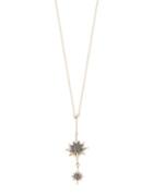 Vince Camuto Celestial Skies Pave Black Diamond Crystal And Hematite Y Necklace