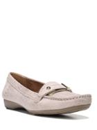 Naturalizer Gisella Snake Embossed Leather Loafers