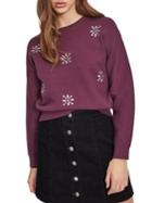 Miss Selfridge Embellished Sweater