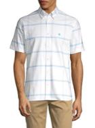 Brooks Brothers Red Fleece Windowpane Cotton Shirt
