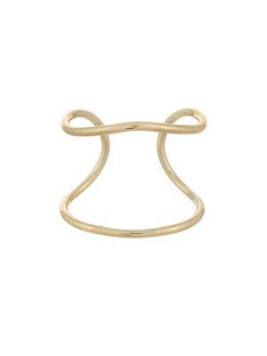 French Connection Wide Open Cuff Bracelet