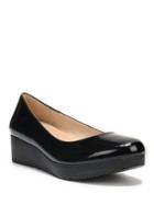 Dr. Scholl's Sadie Patent Leather Wedges