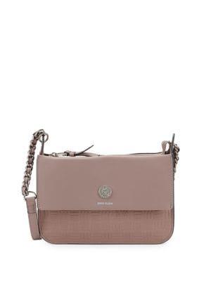 Anne Klein Textured Faux Leather Crossbody Bag