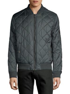Marc New York Fletcher Quilted Bomber Jacket