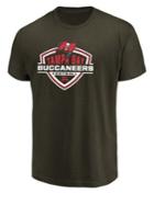 Majestic Tampa Bay Buccaneers Nfl Primary Receiver Cotton Tee
