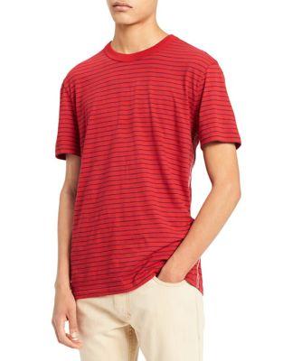 Calvin Klein Jeans Striped Crewneck Cotton Tee