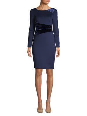 Vince Camuto Long-sleeve Sheath Dress