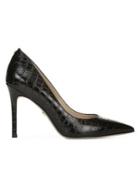 Sam Edelman Trailblazer Hazel Croco Print Leather Pumps