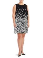 Calvin Klein Plus Floral Printed Sleeveless Dress