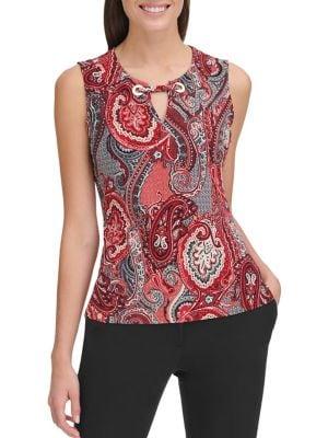 Tommy Hilfiger Paisley Print Blouse
