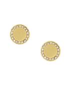Cole Haan 3/25 Madison Ave Pave Core Stud Earrings