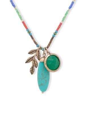 Lonna & Lilly Crystal Multicolored Beaded Necklace
