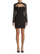 Guess Holiday Lace Bodycon Dress