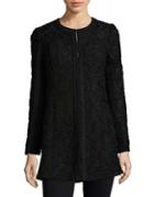 Karl Lagerfeld Paris Textured Lace Topper