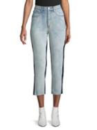 Caara Cropped Two-tone Jeans