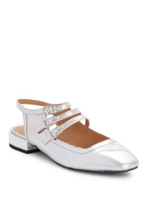 Design Lab Alicia Faux Leather Flats