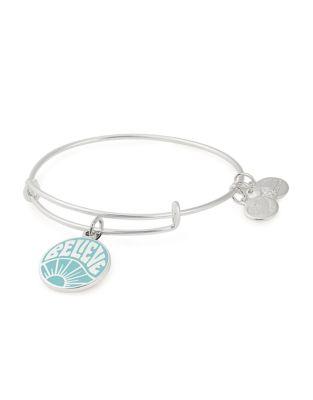 Alex And Ani Believe Charm Bangle
