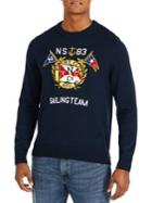 Nautica Graphic Crewneck Sweater