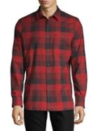 Calvin Klein Checkered Button-down Shirt